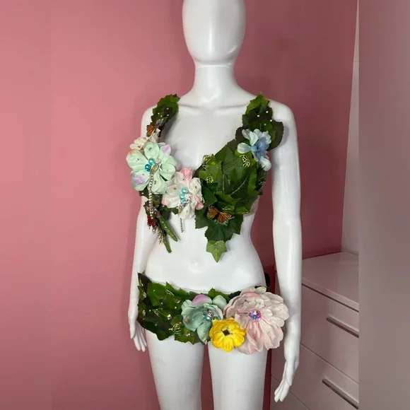 SEXY Fairy Costume 32 D Lingerie Custom Hand Made - Picture 4 of 12